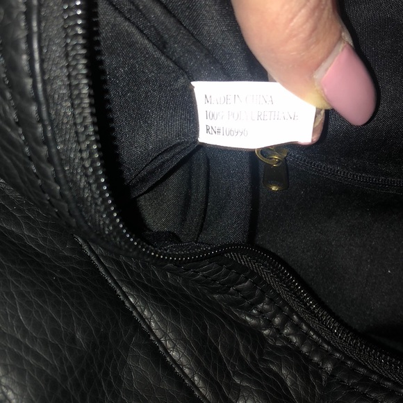 NWOT Soft Faux Leather Purse / Handbag - Picture 7 of 8